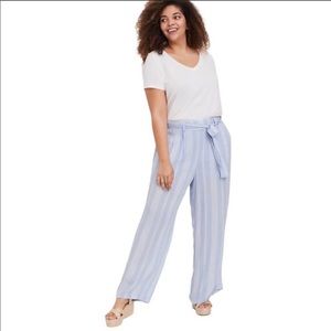 Torrid Wide Leg Gauze Trellis Pant